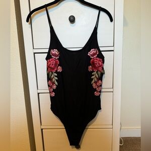 NWT Floral Bodysuit